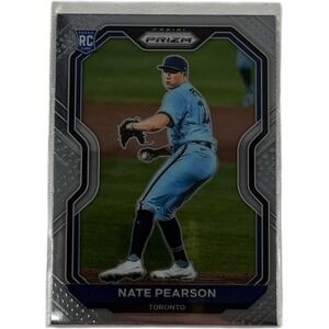 2021 Prizm Base Tier II #181 Nate Pearson - Toronto Blue Jays RC